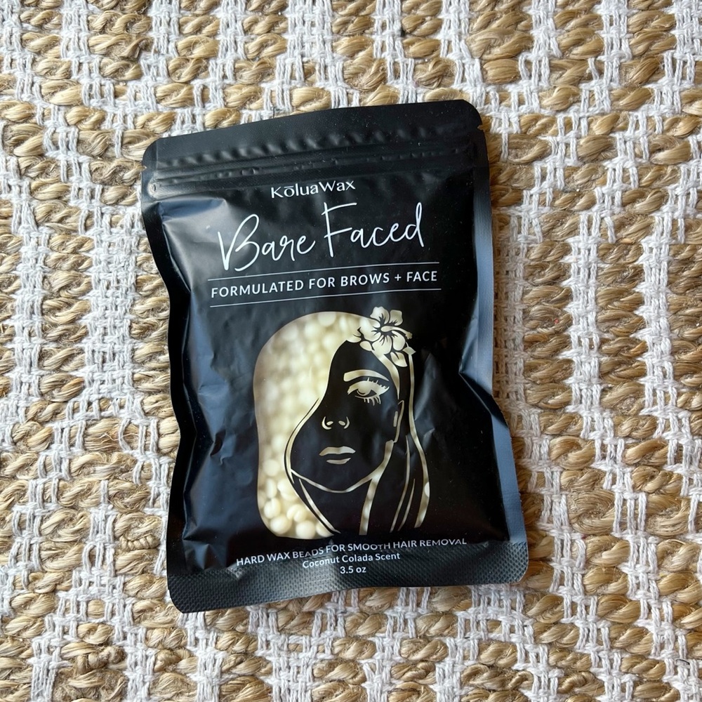 Kohlua Wax Bare Faced Hard Wax Beads Coconut Colada Scent 3.5 oz